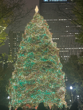 Chicago Tree Lighting 2024