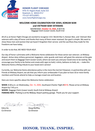 Honor Flight 2025
