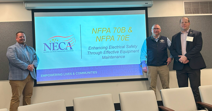 "Bridging Safety Standards: How the New NFPA 70B Standard Enhances Compliance with NFPA 70E" seminar (3/18/25)